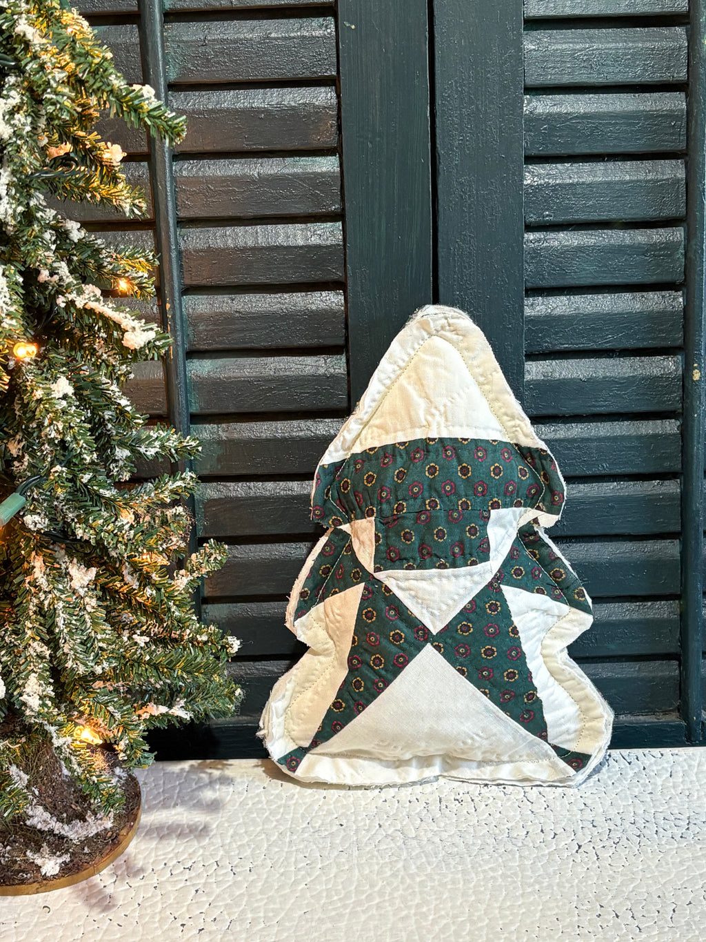 Quilt Christmas Tree Green
