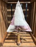 Antique Spool Bobbin Vintage Quilt Christmas Tree
