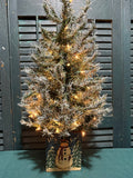 29” Let It Snow Christmas Winter Tree