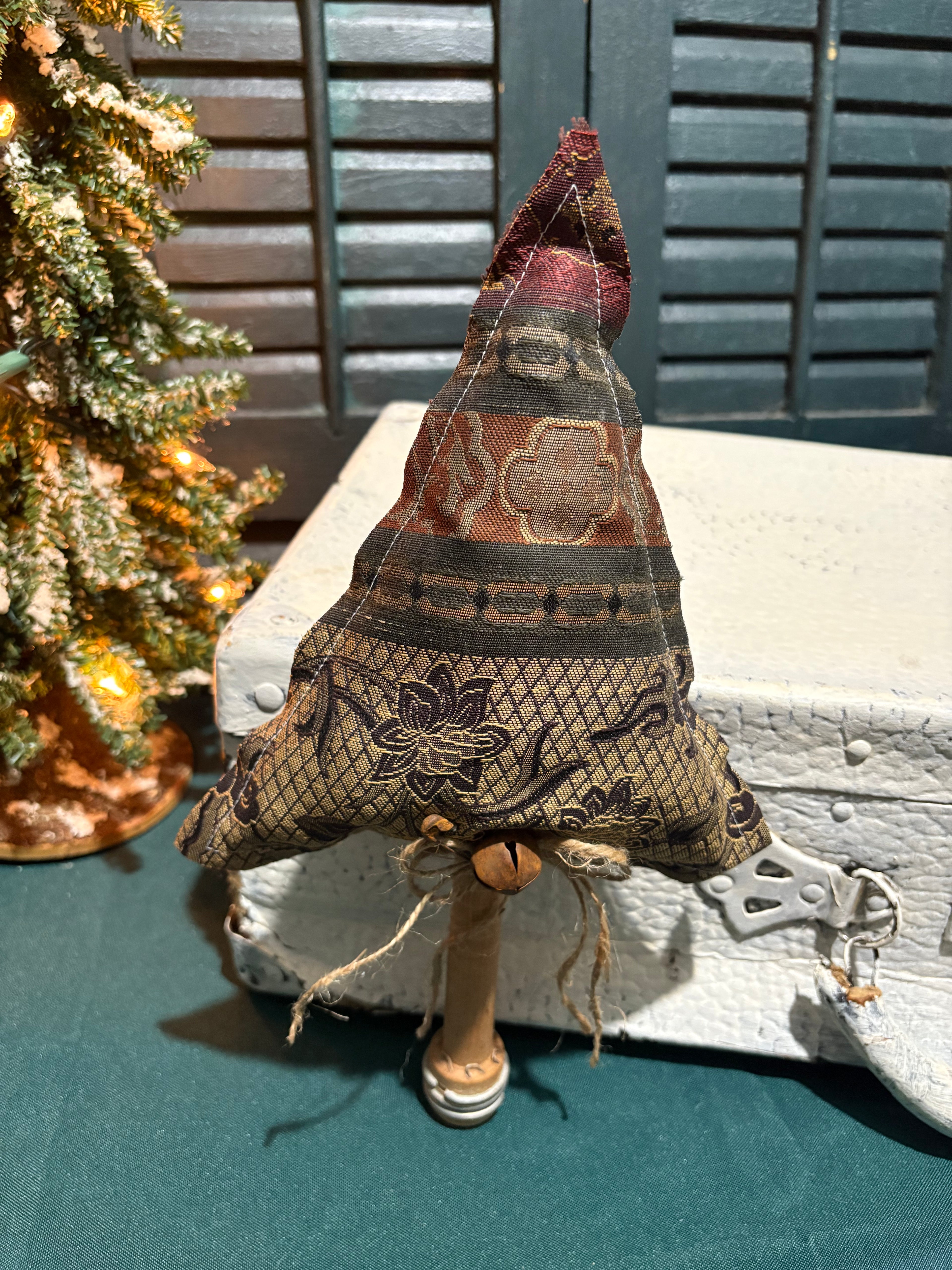 Antique Bobbin Spool Tree Primitive