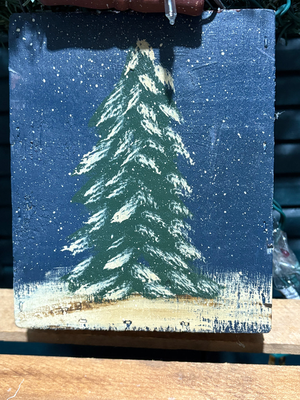 29” Let It Snow Christmas Winter Tree